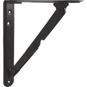 REGGIMENSOLA PIEGHEVOLE - ACCIAIO VERNICIATO NERO MM 300X300- 2 pezzi