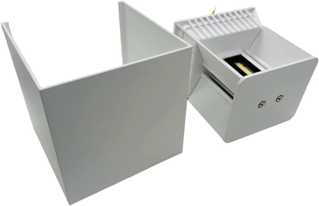 Applique lampada da parete muro per esterni e interni illuminazione a led da 22w Bianco a luce naturale 4000K