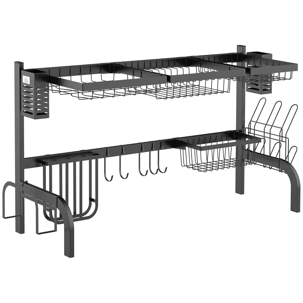 Tavolo da cucina ¨C zephmum ¨C 100x30x52,5 cm nero