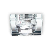 FARETTO DA INCASSO IDEAL LUX BLUES FI SQUARE - 90X90X90 GU10 MAX 1X50W - IP20