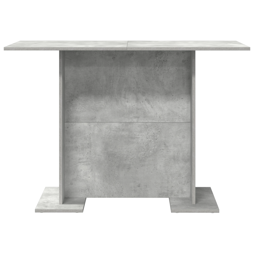 Tavolo da pranzo  Grigio cemento 110x60x75 cm Legno ingegnerizzato