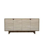 Credenza in legno "Istemi" - 180 x 40 x 81 cm - Travertino