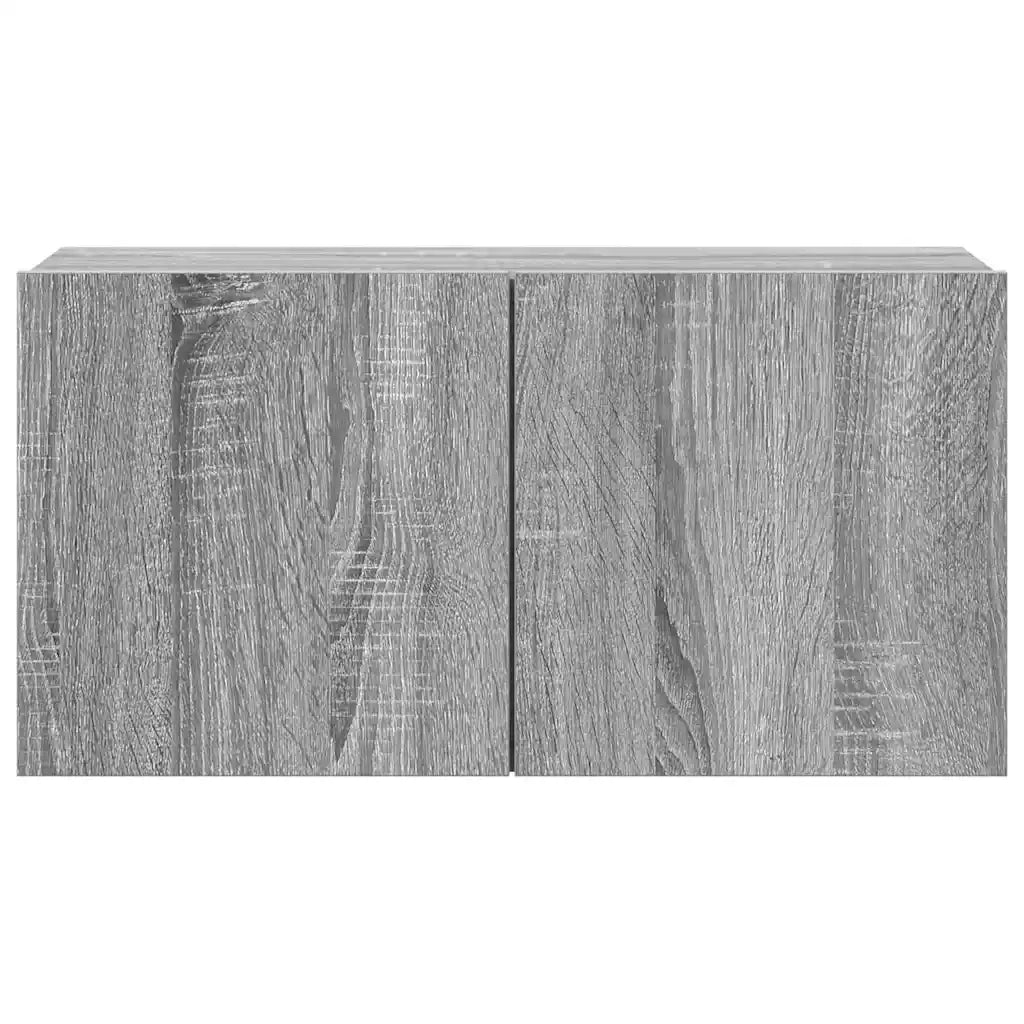 Set di Mobili Porta TV 4 pz | Armadietto TV | Mobile Porta TV Grigio Sonoma in Legno Multistrato