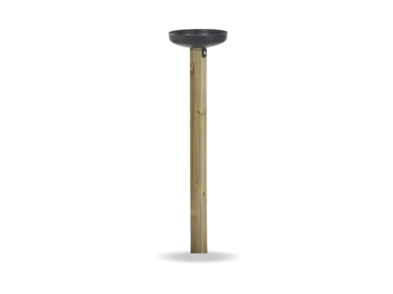 Posacenere Olympic 1361 Giochipark legno e acciaio Ø30x75/100h montaggio kit