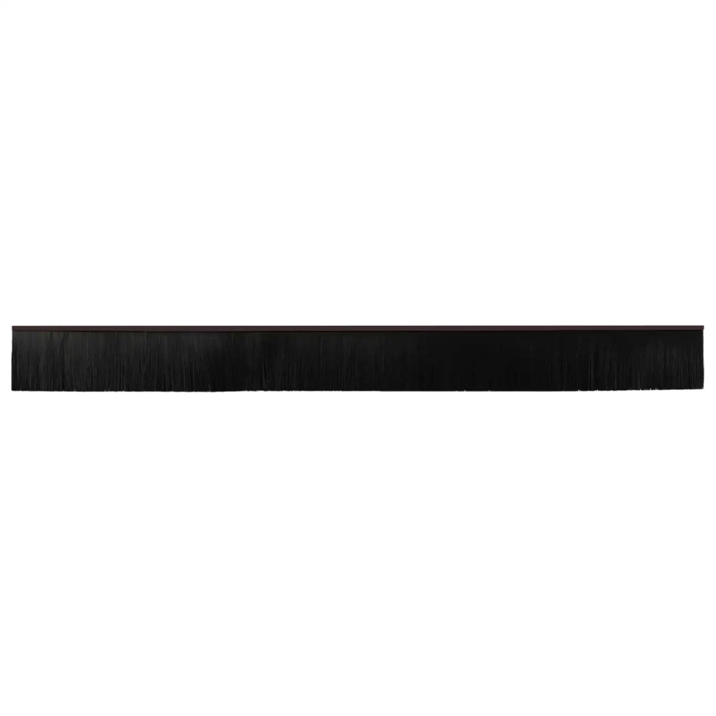 Spazzole per porte autoadesive 12 pz Marrone 100 cm CFW3548120