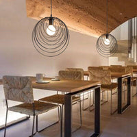 Lampada Da Soffito Geometrico Nero APP426-1CP