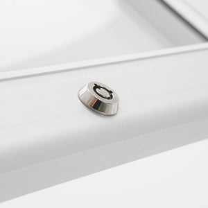 Espositore a Leggio con Piantana 29x47,7x2,3 cm in Alluminio Porta Menù Silver