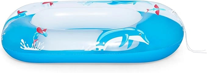 CANOTTO GONFIABILE KIDDIE RAFT  36 ANNI  cm.102x69  peso Kg. 0,350 (art.34037)    BESTWAY