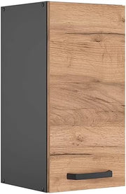 Pensile da cucina R-Line, Quercia dorata, 30 cm, per la libera combinazione all'interno di sistemi cucina modulari