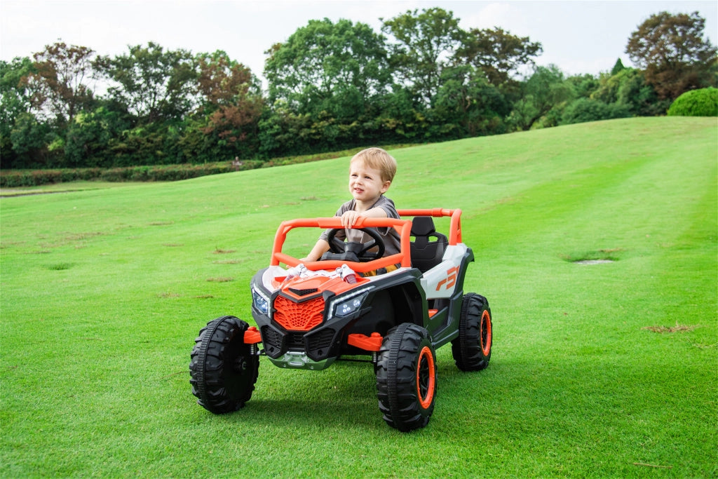 Auto UTV per Bambini ¨C zephmum ¨C 2 Posti, 12V, Telecomando, per 3-6 Anni