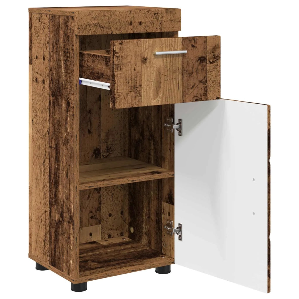 Set di Armadi da Bagno TULUM Legno vecchio 37 x 31,5 x 82 cm 880349