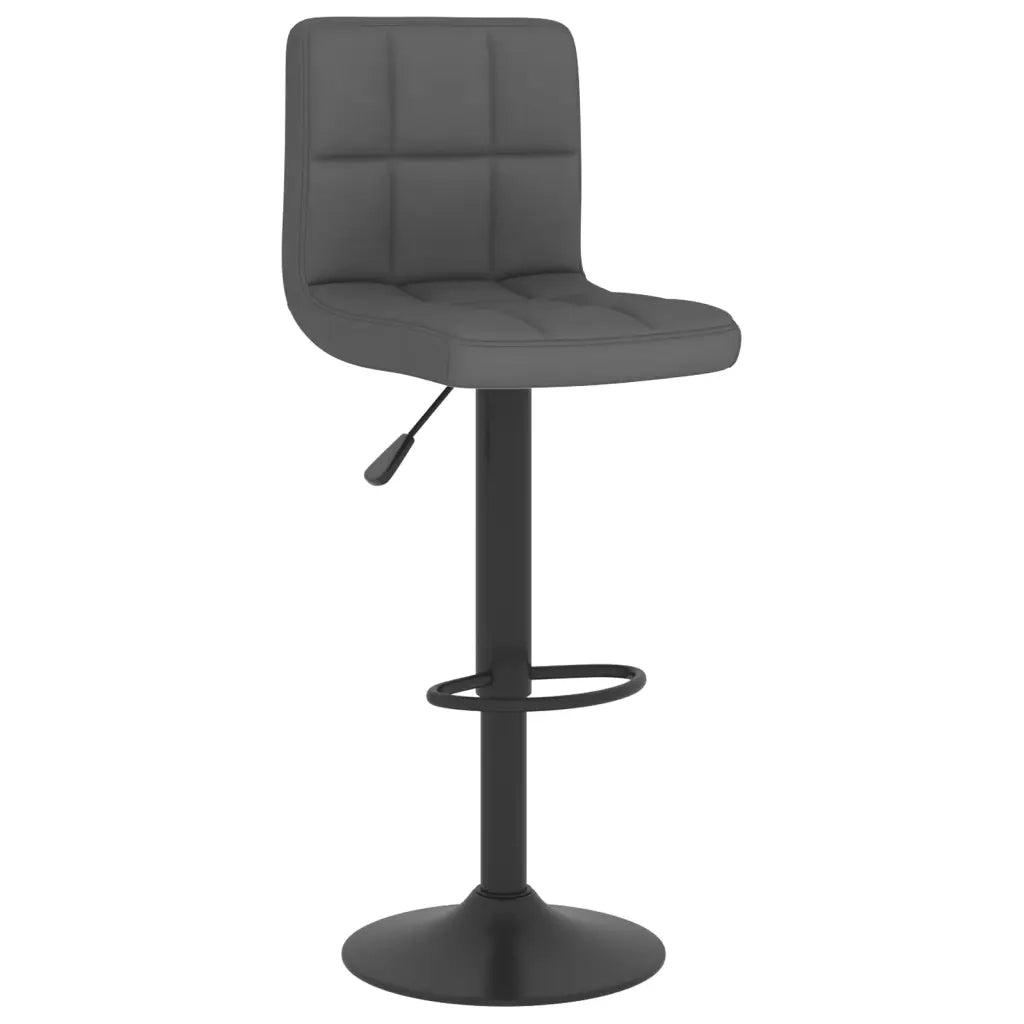 Sgabelli da Bar 2 pz in Tessuto Grigio Scuro 334281