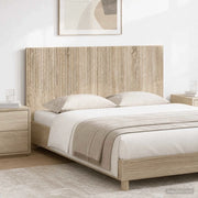 Testiera da Muro HOORN Rovere Sonoma Legno ingegnerizzato 897407