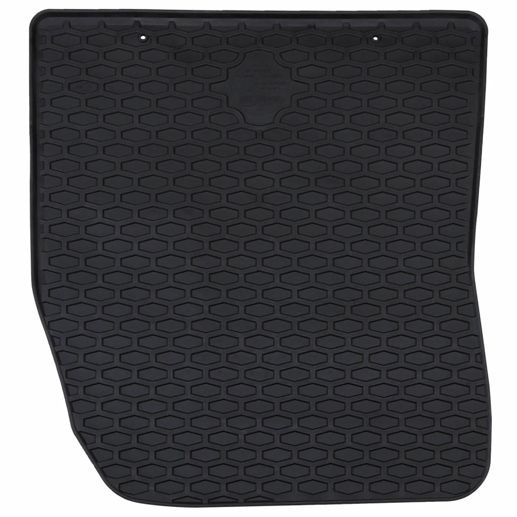 Tappetino per Auto 4 pz Nero Gomma CFW2452705