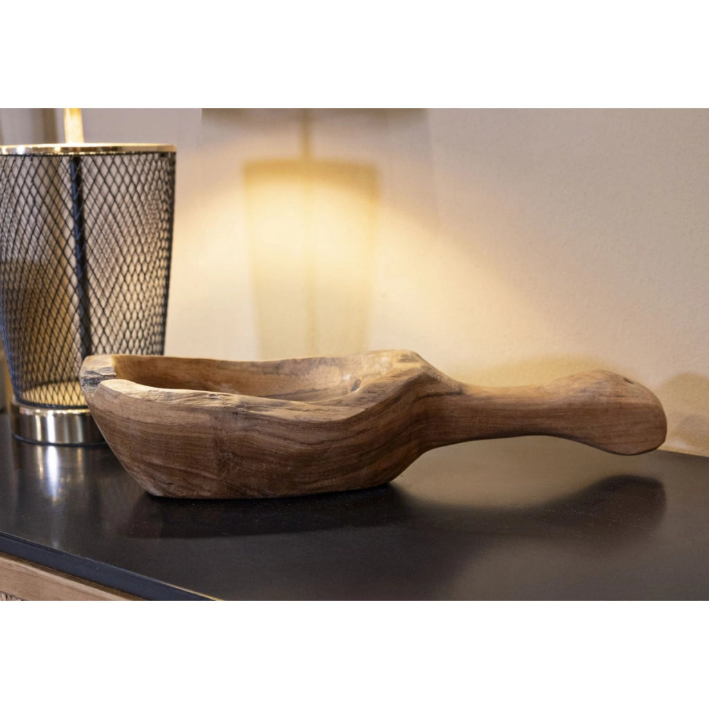 Vassoio Natura 33, Marrone, Legno, 36x16x8 cm