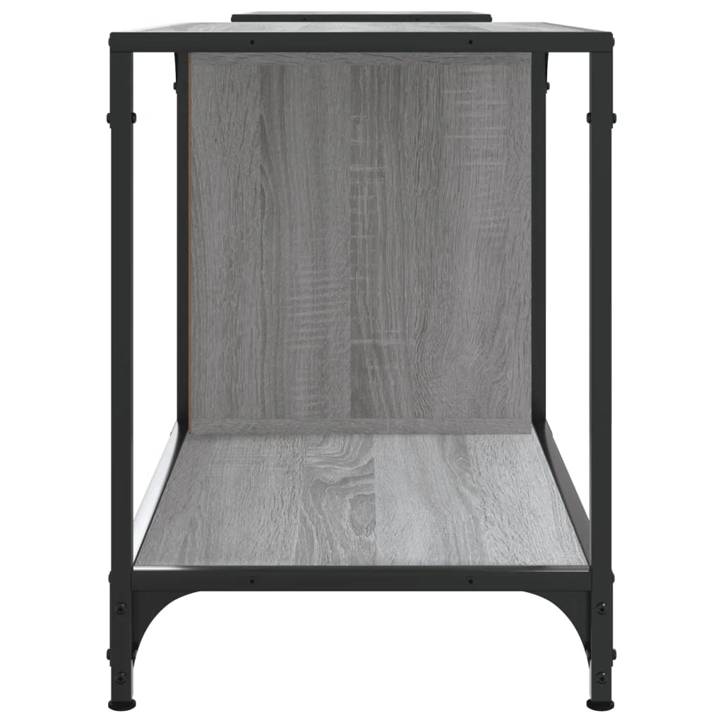 Mobile TV multimediale scaffale TV mobile TV sala da pranzo soggiorno camera da letto Sonoma 203 x 37 x 50 cm legno ingegnerizzato grigio 02_0028439