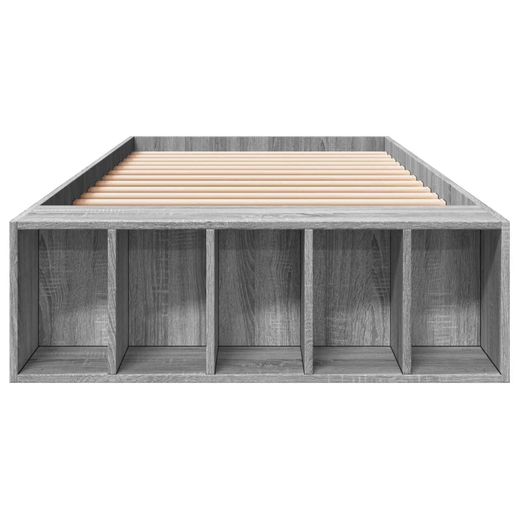 Telaio del letto con storage Sonoma grigio 80 x 200 cm 3429561