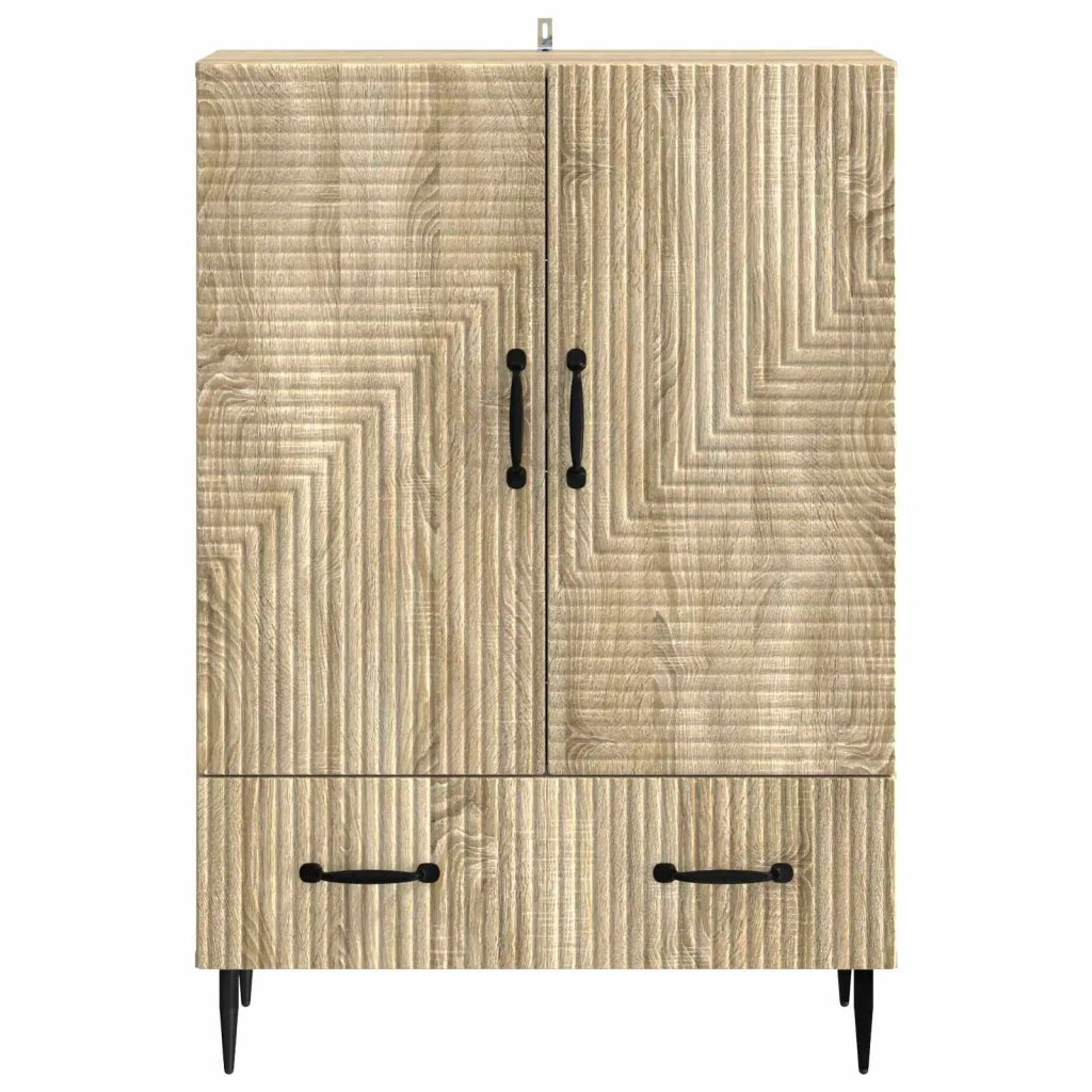Credenza Rovere Sonoma 66 x 34,5 x 95 cm Legno ingegnerizzato 894897