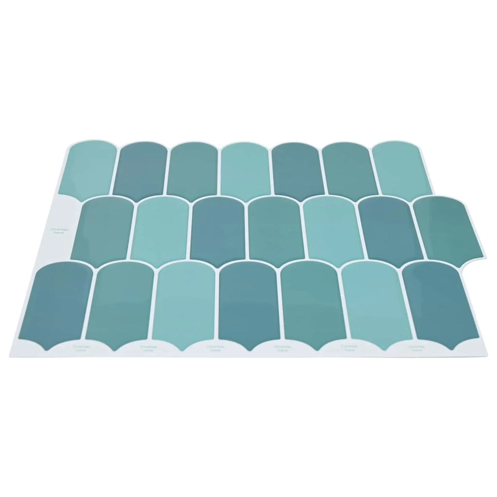 Piastrella Piuma 10 pcs Blu 30 x 30 cm Poliuretano e PET