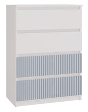 Cassettiera MALWA M4 ARTESO blu blu per camera e soggiorno