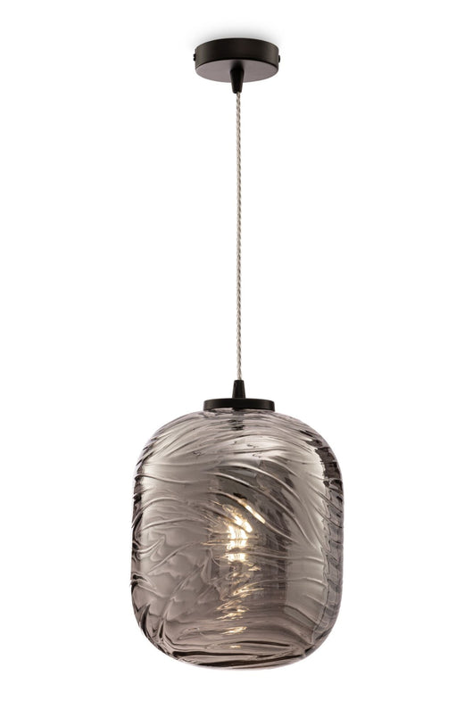 Lampada pendente Pendant in Metallo Dunas Opaco Nero