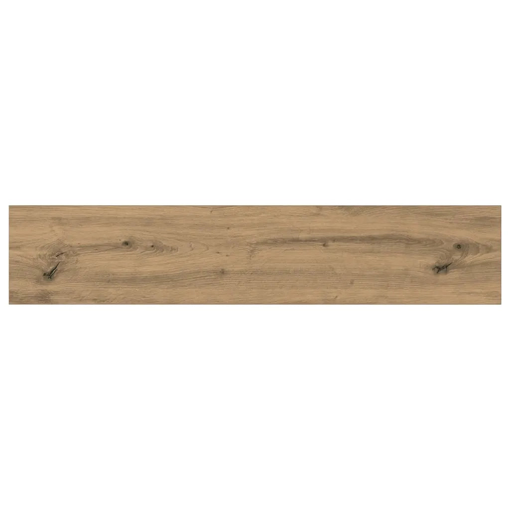 vidaXL Scaffale 4 pcs Marrone 100 x 20 x 1.5 cm Legno multistrato