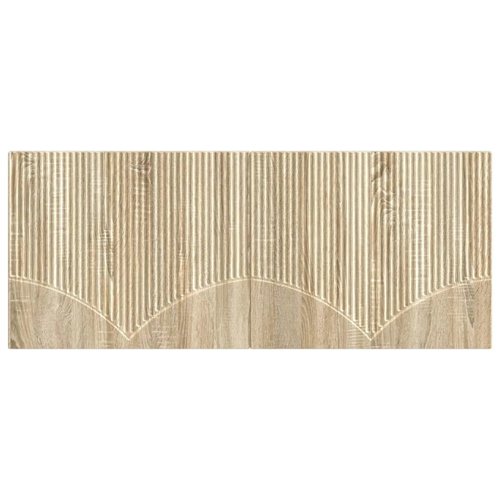 Testiera da Muro HOORN Rovere Sonoma Legno ingegnerizzato 897407