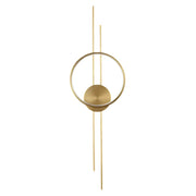 Applique Da Parete Led App1781-w Brush Gold