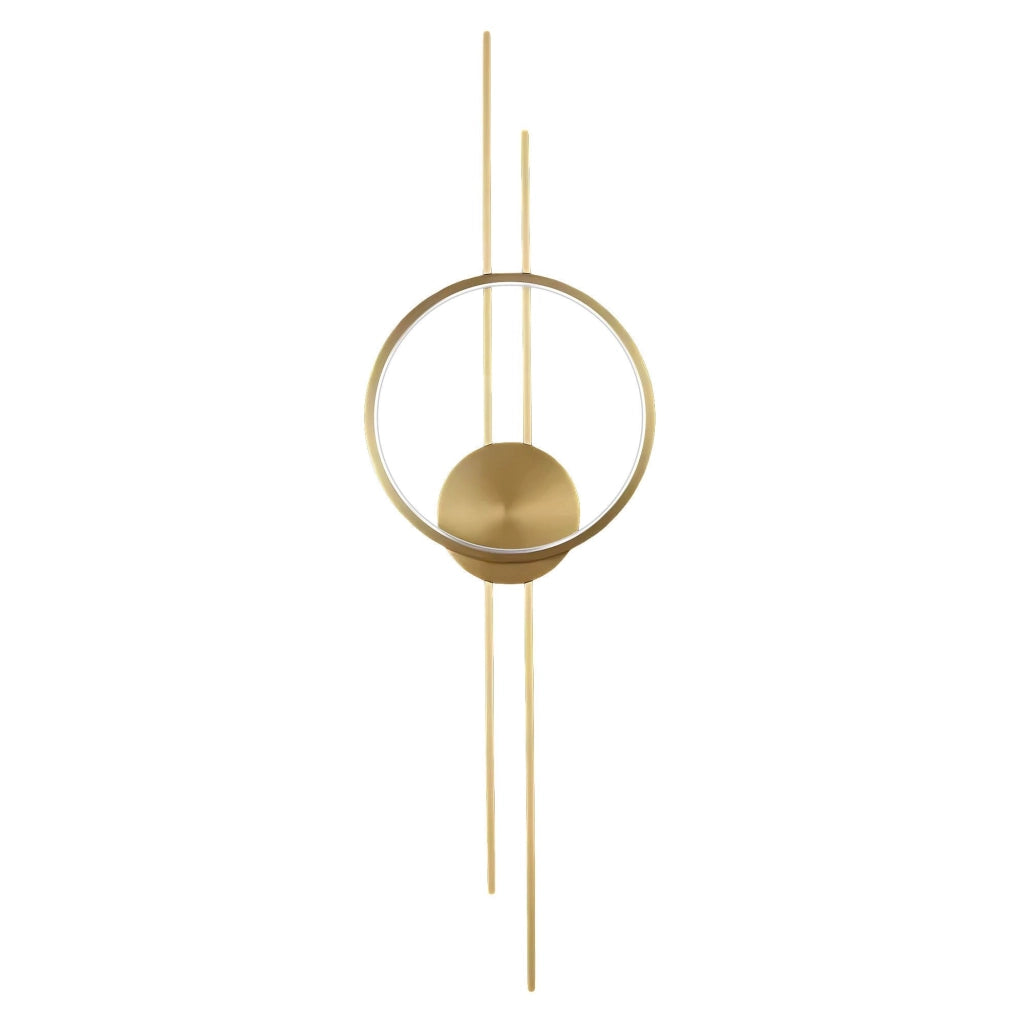 Applique Da Parete Led App1781-w Brush Gold