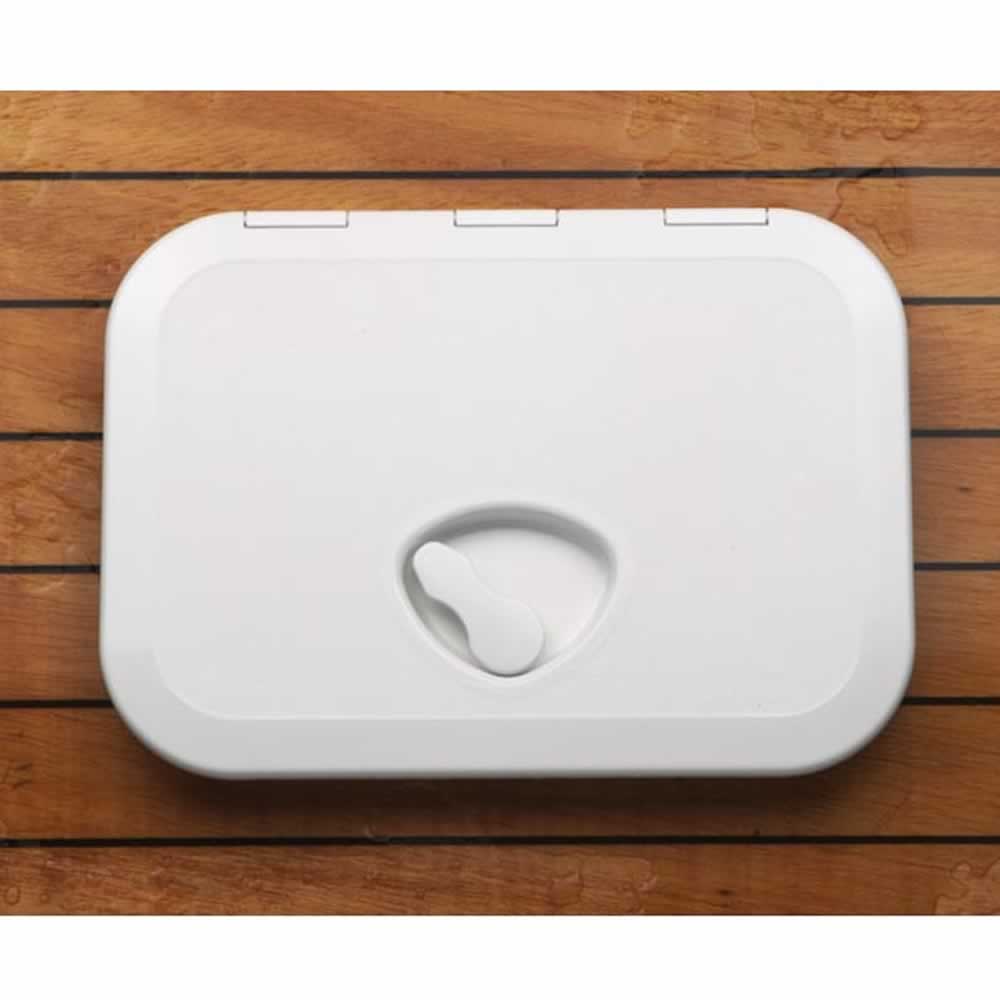 Sportello calpestabile fori coperti impermeabile mm 270x375 bianco