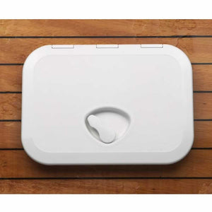 Sportello calpestabile fori coperti impermeabile mm 270x375 bianco