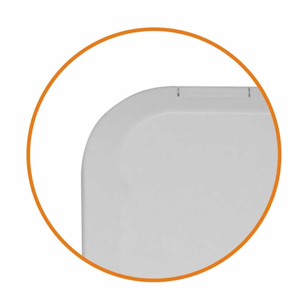 Sportello calpestabile fori coperti impermeabile mm 270x375 bianco