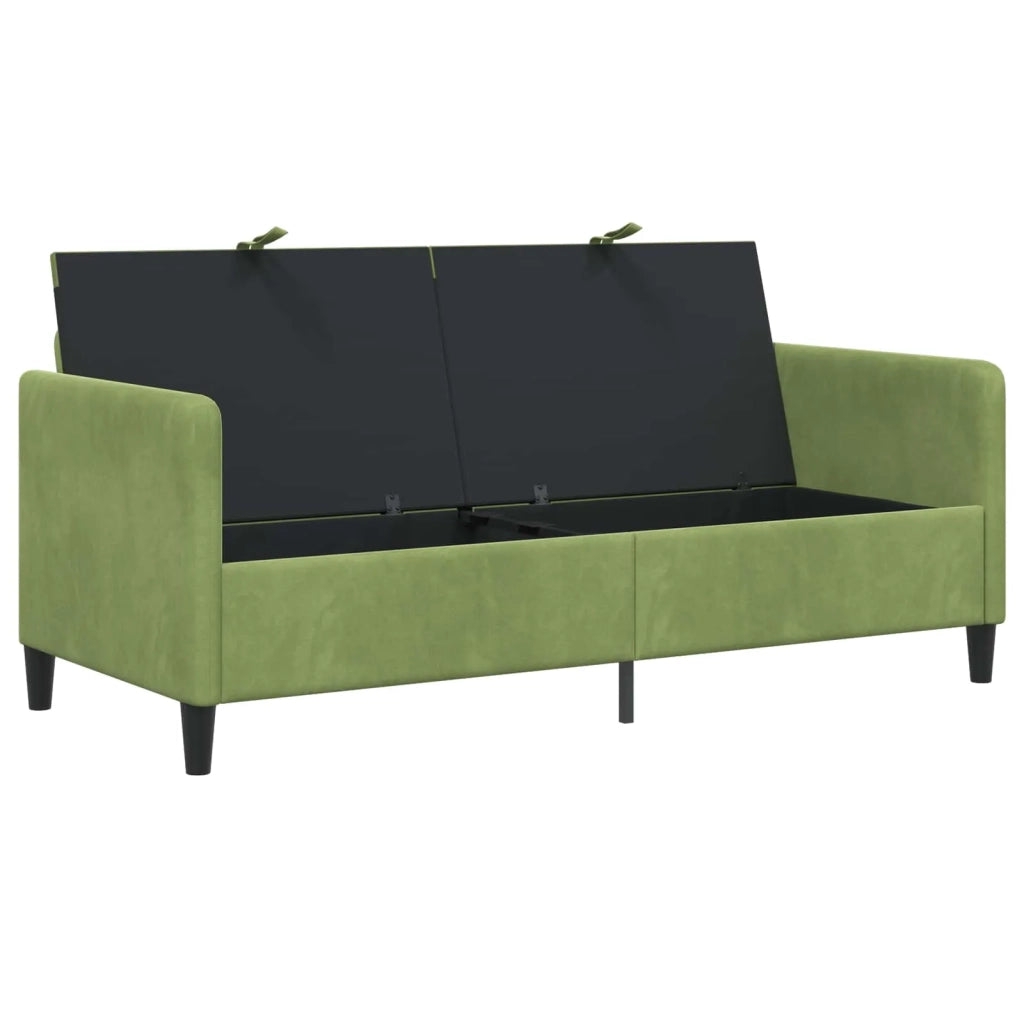 Divano con Storage Verde chiaro 172 x 78 x 87 cm Poliestere 42036964