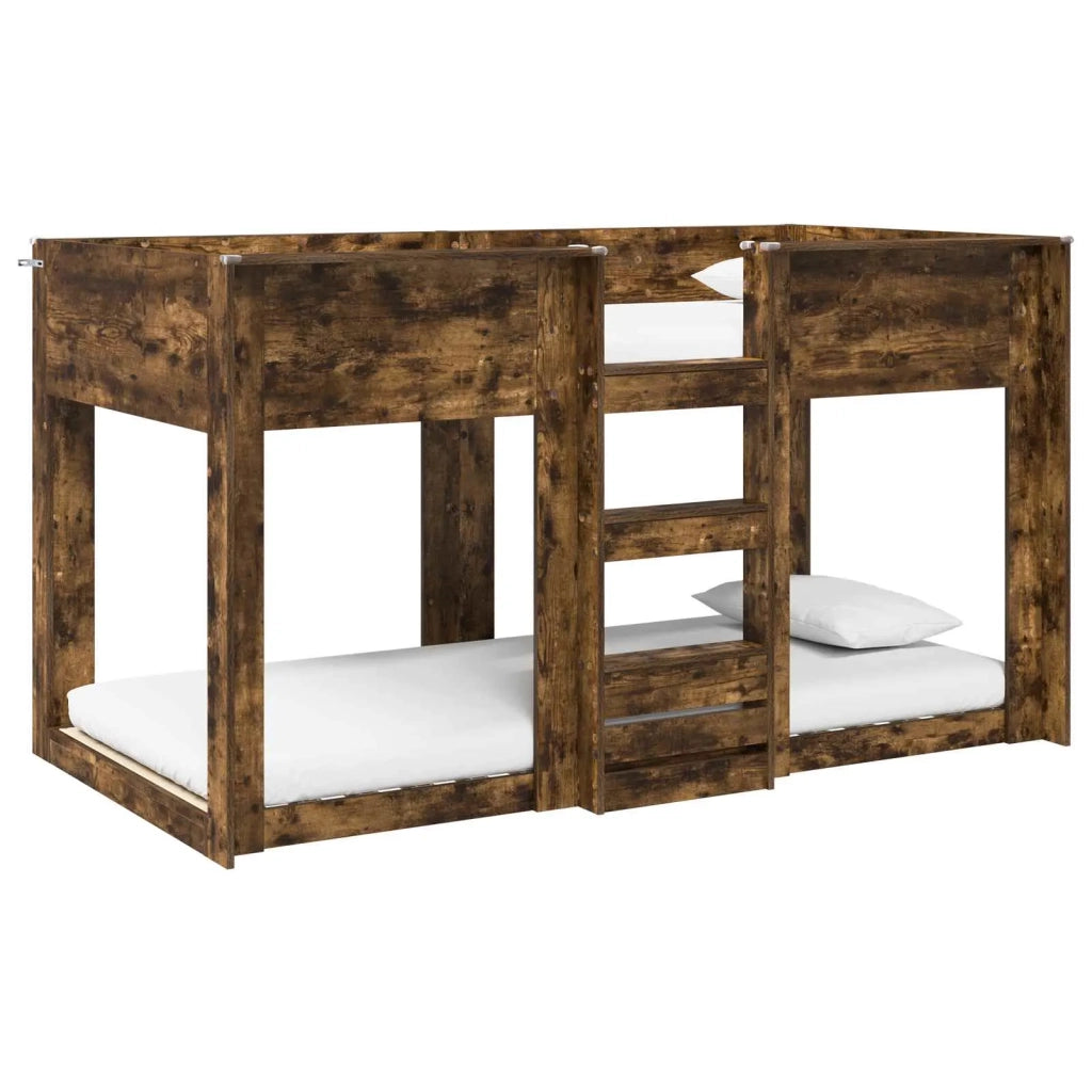Letto a Castello per Bambini Rovere fumé 80 x 200 cm