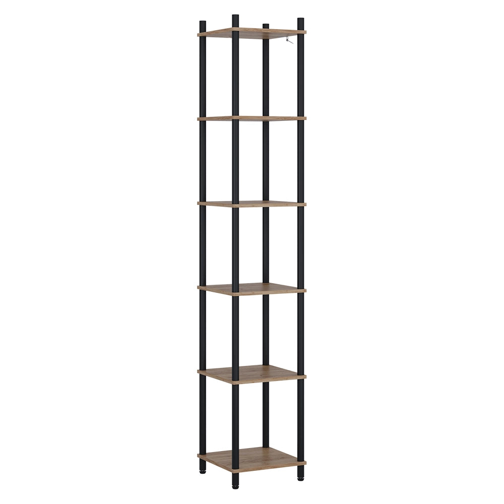 Vicco Libreria Quercia dorata/antracite 30 x 163.5 cm 6 ripiani