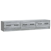 Mobile TV Grigio Sonoma 147 x 34,5 x 27 cm Legno ingegnerizzato