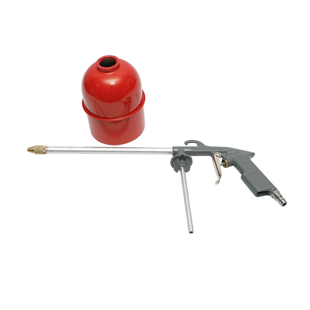 Pistola pneumatica insonorizzata per lavaggio, serbatoio da 950 ml, pressione 4-6 bar