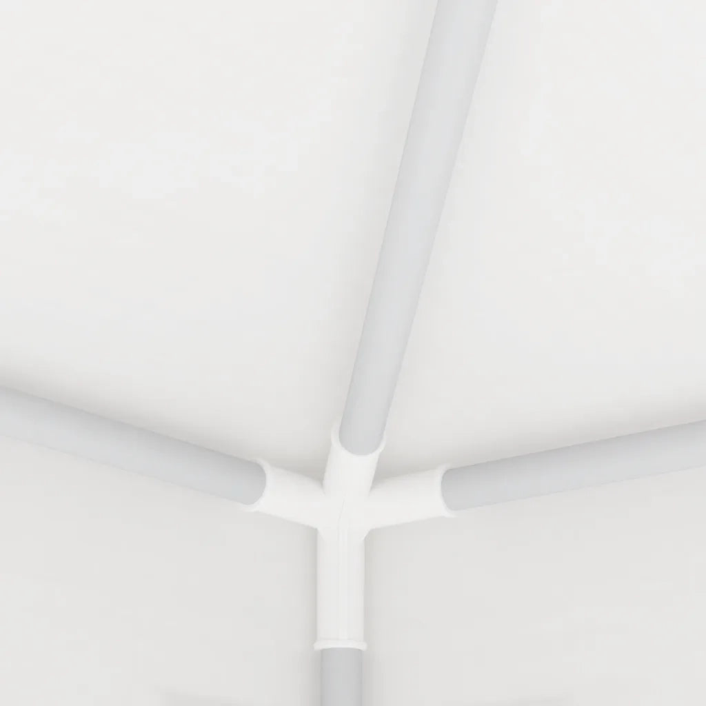 Gazebo Professionale con Pareti 4x6 m Bianco 90 g/mÂ²