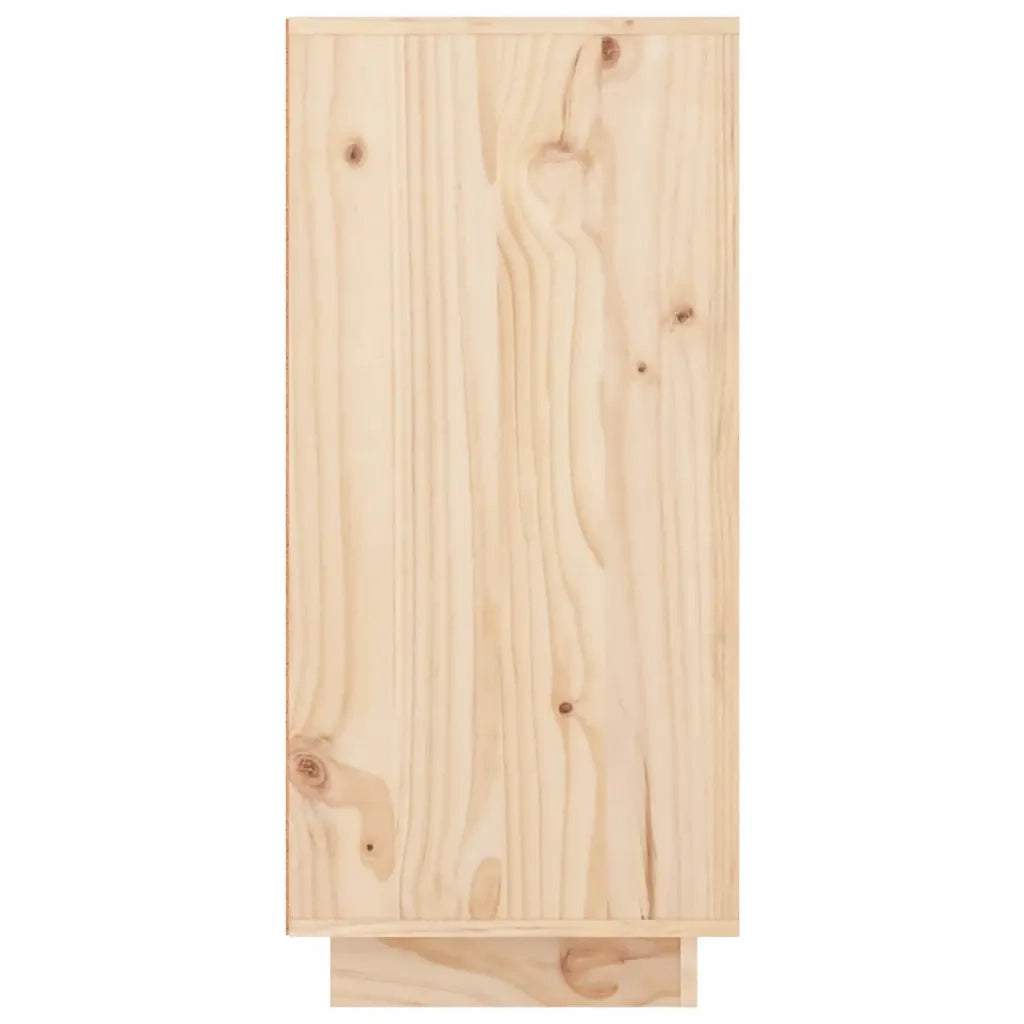 Credenza-Buffet-Armadio da cucina 111x34x75 cm in Legno Massello di Pino