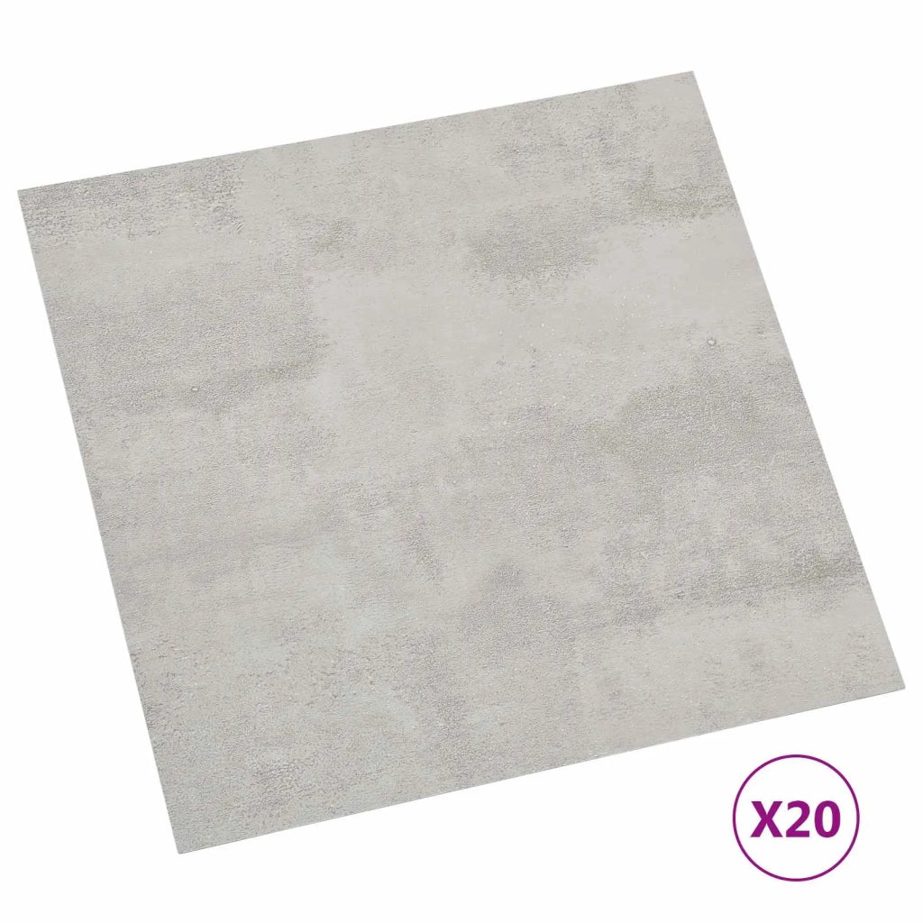 Plance per Pavimentazione Autoadesiva 30,5 x 30,5 cm 20 pz PVC CFW4790404