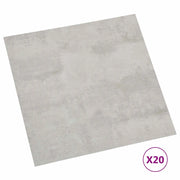 Plance per Pavimentazione Autoadesiva 30,5 x 30,5 cm 20 pz PVC CFW4790404