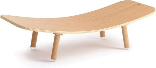 Flessen holder in legno moderno per bottiglie di vino - 5 bottiglie - naturale - misura singola