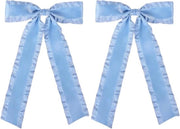 Set di Treccine Satin con Rucheggio per Capelli Donne e Ragazze - Disegno Elegante, Colori Versatili