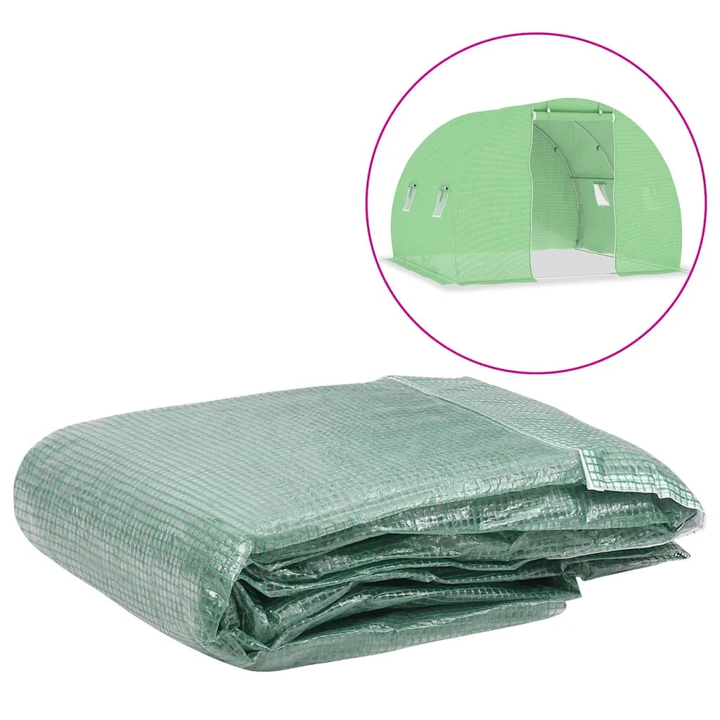 Telo di Ricambio per Serra (6 mÂ²) 200x300x200 cm Verde cod mxl 71595