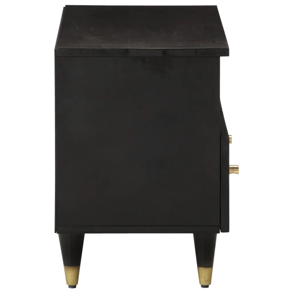 Mobile Porta TV 70x33x46 cm in Legno Massello di Mango 358321