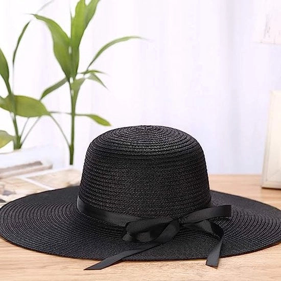 Cappello da Sole per Donne - Cappello Estivo - Cappello a Piume UV - Cappello da Spiaggia - Cappello per Adulto