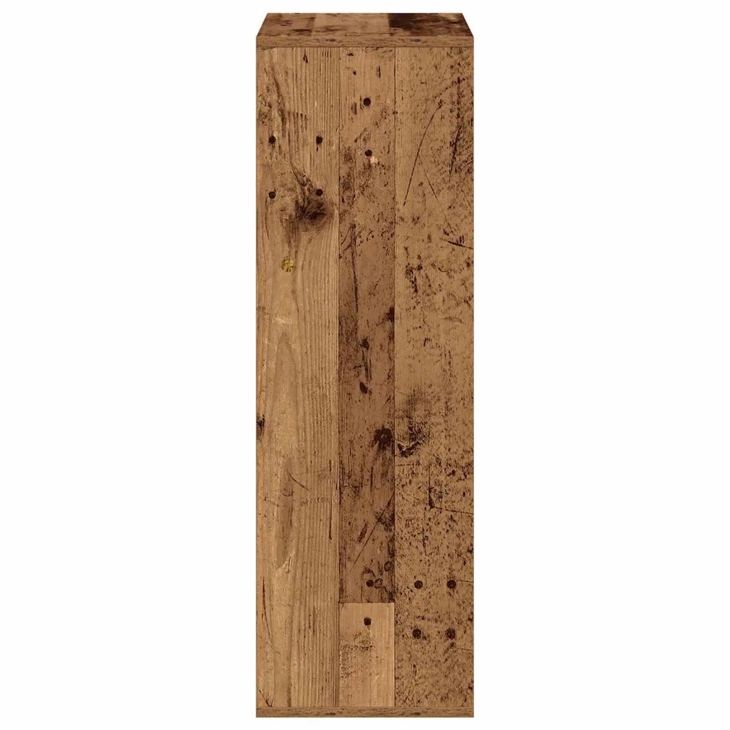 Credenza con cassetto Legno vecchio 35 x 32 x 99,5 cm 8000570