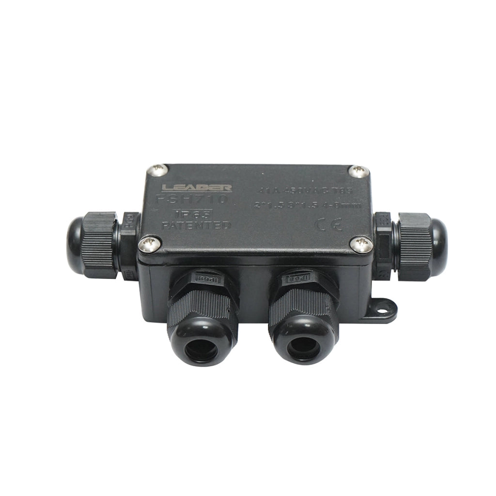 Scatola di derivazione stagna 41A 450V AC, 4 vie 4-8mm IP65 Leader