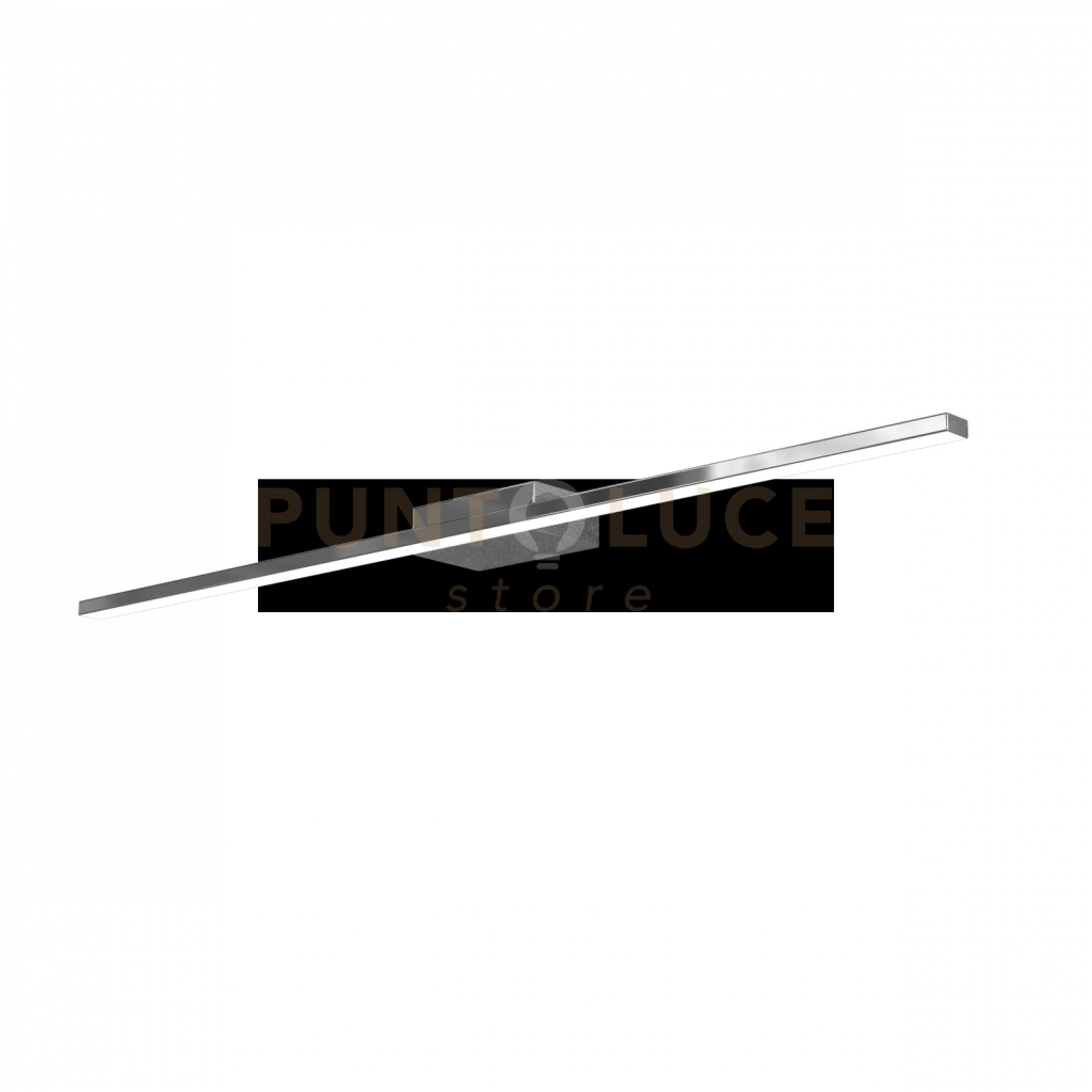 LINE APPLIQUE MEDIA LUCE NATURALE CROMO 1154-AM N-CR
