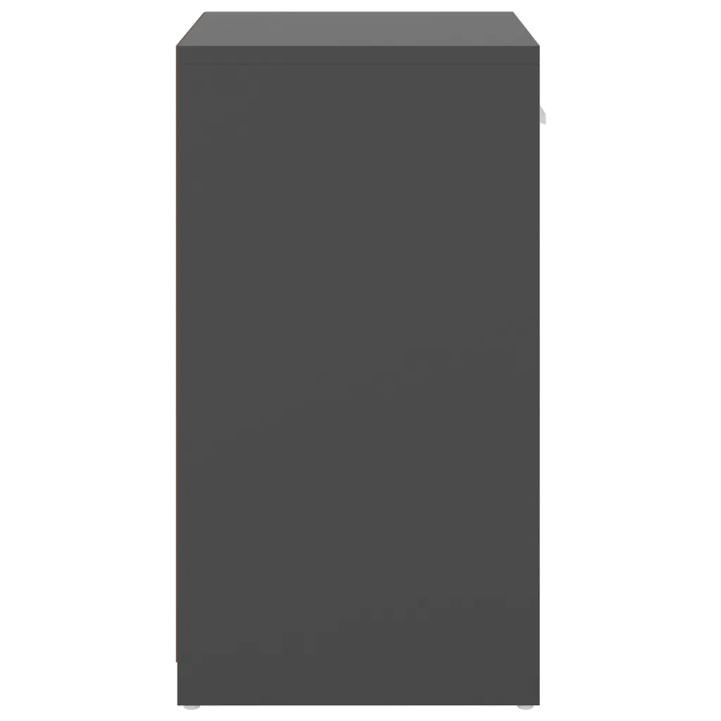 Panca Portascarpe Grigia 94,5x31x57 cm in Truciolato cod mxl 57428